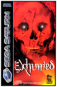 Exhumed PAL Sega Saturn PAL box art